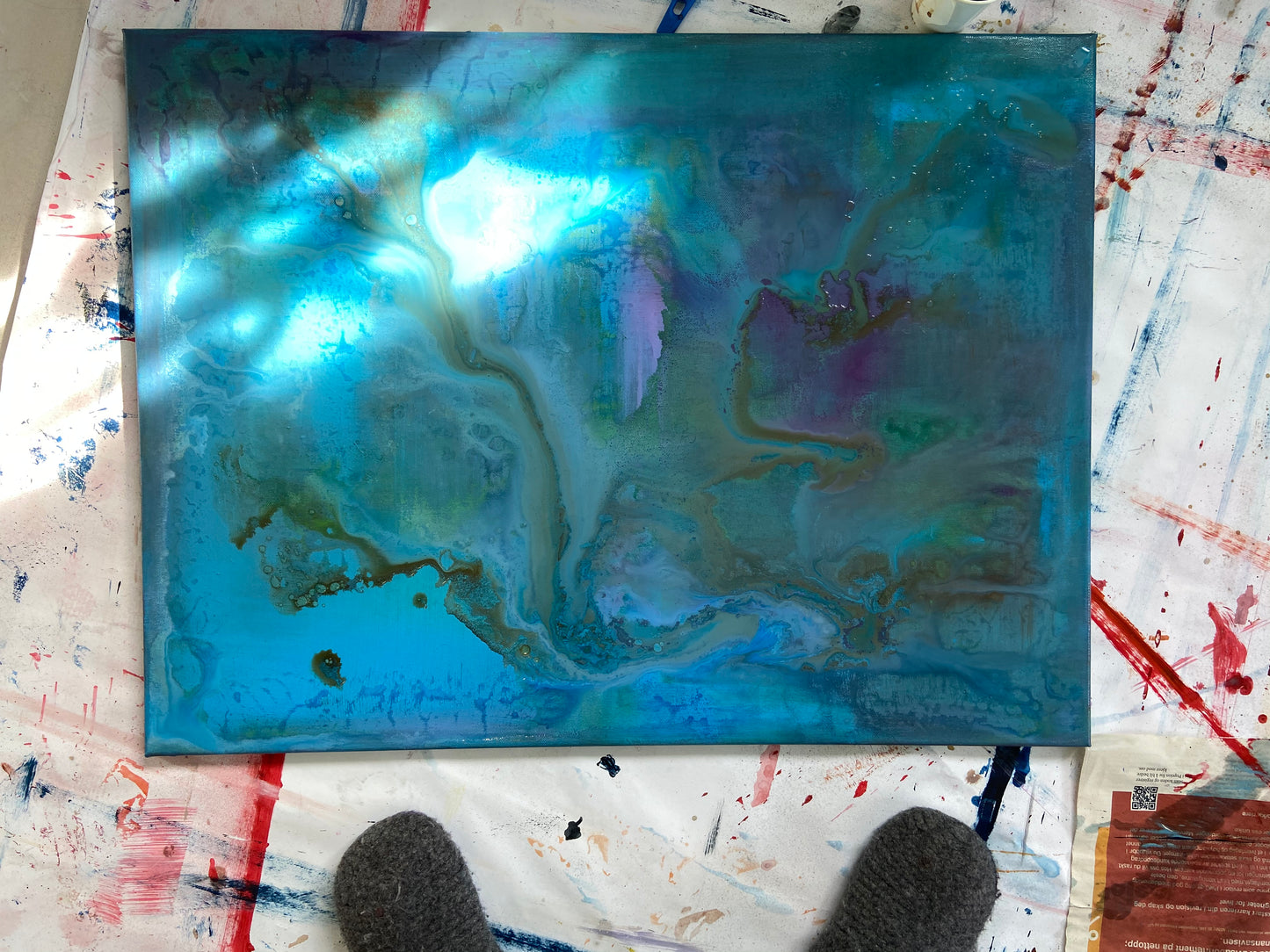 Tareskog - eksklusivt Giclée-trykk med ArtGlass og ramme