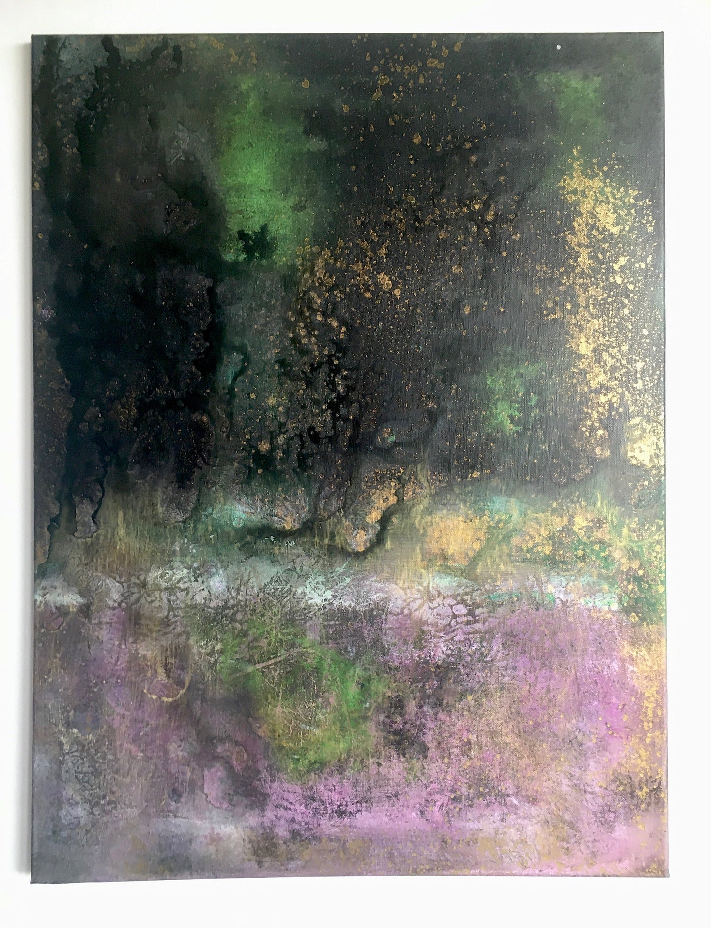 Gullskog - eksklusivt Gicléetrykk