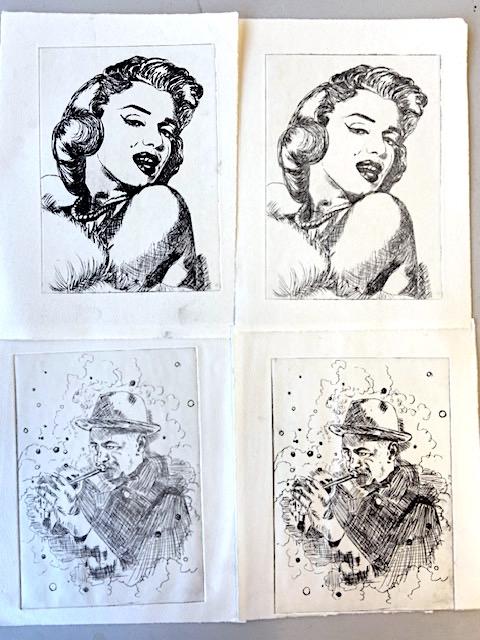 The Pianoman - Carl Perkins - grafikk