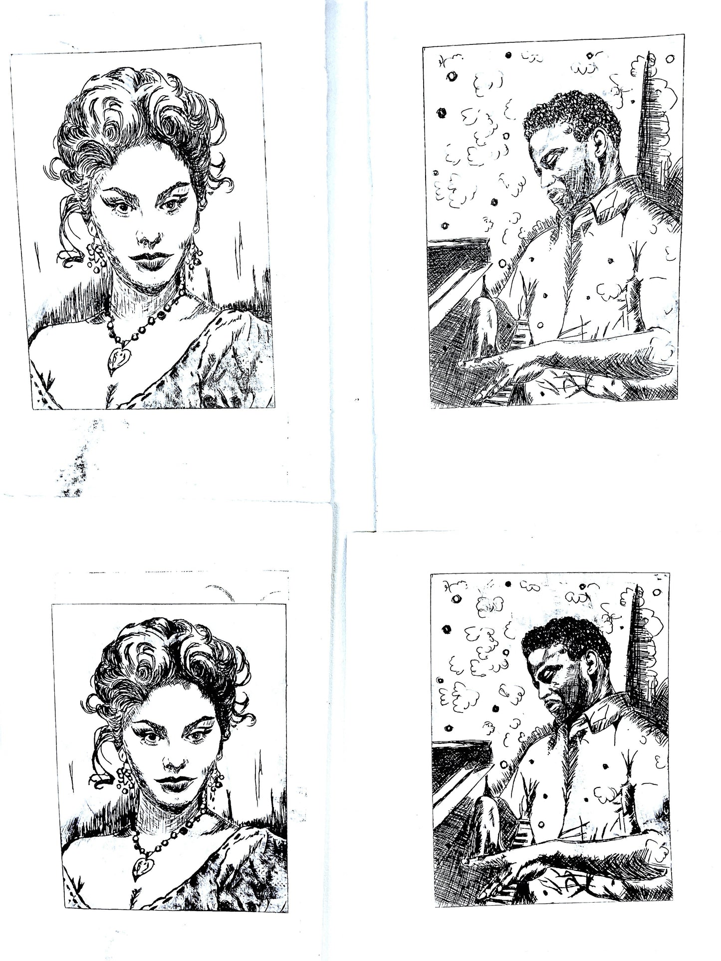 The Stallion - kobberstikk