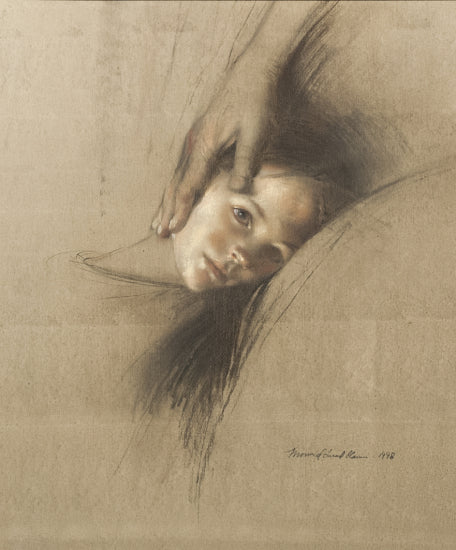 Julie, pastell - SOLGT