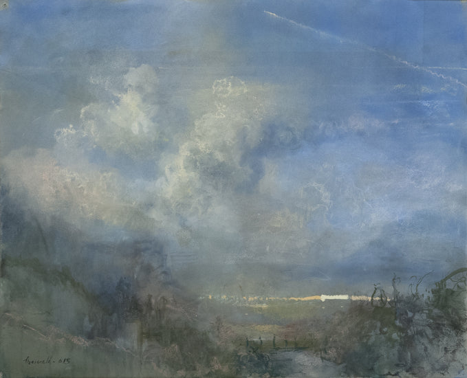 Landskap med flystripe