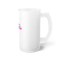 Frosted Glass Beer Mug