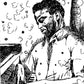 The Pianoman - Carl Perkins - grafikk